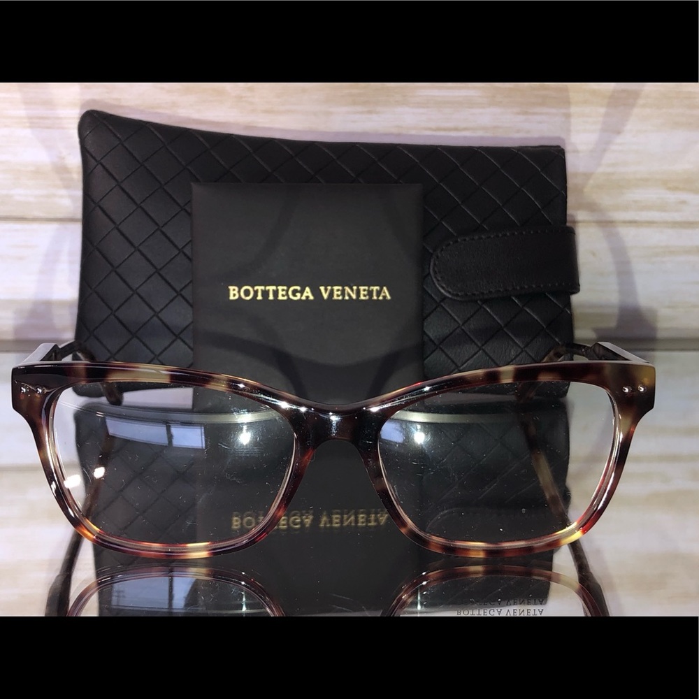 NIC Bottega Veneta BV0016O Women's Havana Eyeglasses